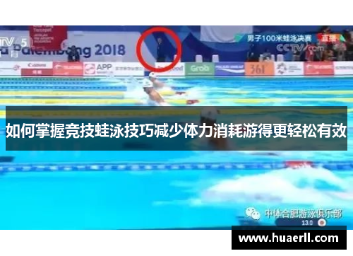 如何掌握竞技蛙泳技巧减少体力消耗游得更轻松有效